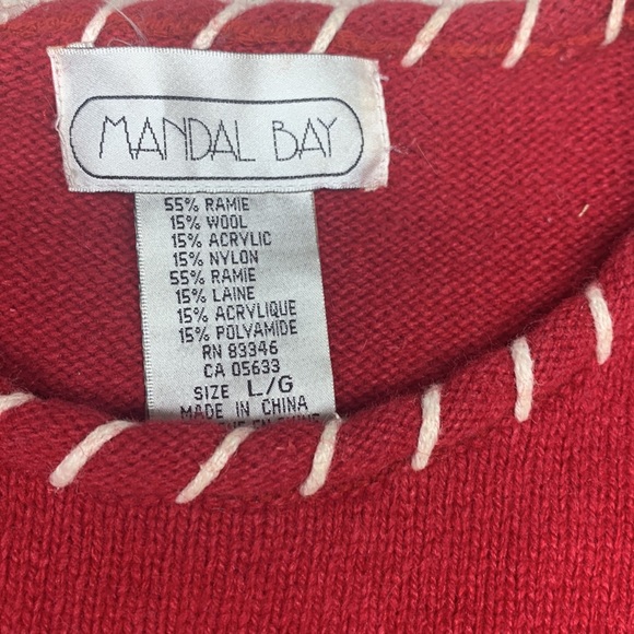 ❤️ Vintage Ugly Christmas Sweater Snowman tic-tac-toe - Picture 4 of 7